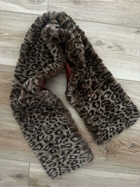 Jeff Gallano Paris Boho Leopard Scarf/Shoulder
